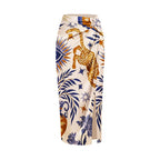 Women's Crop Top and Maxi Skirt Set