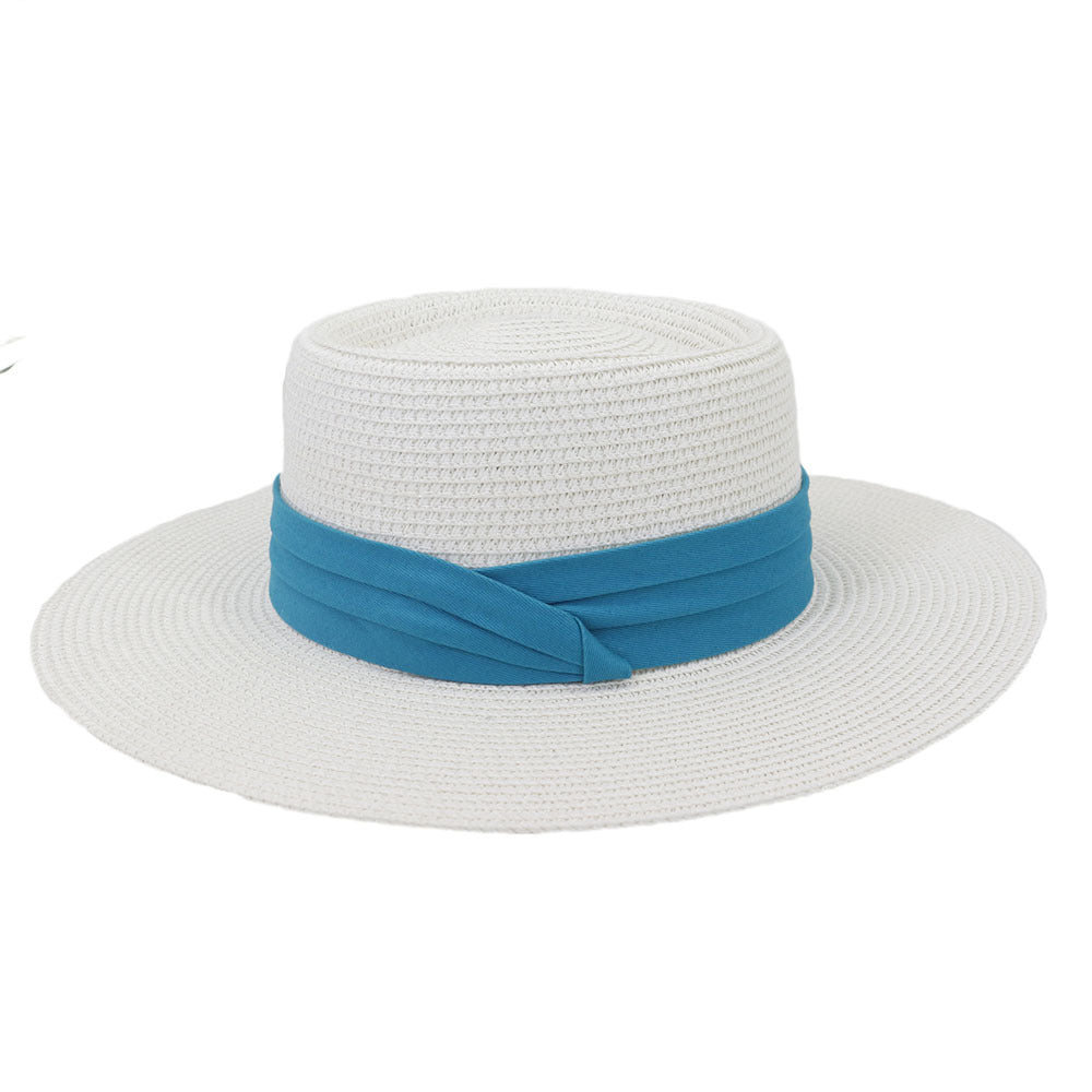 Breathable Sun Straw Boater Hat