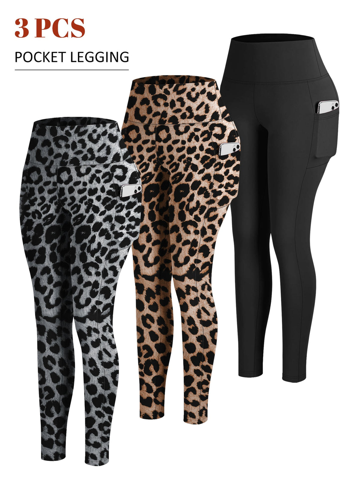 Women's Ankle-High Sports Leggings