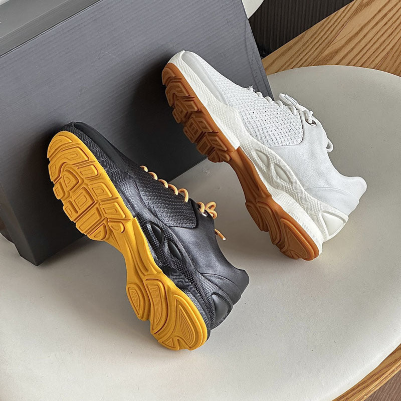 Women's Breathable Fitness Sneakers with Flexible Sole