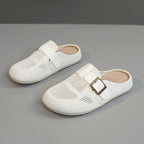 Women's Breathable Clogs with Adjustable Strap and Ergonomic Footbed