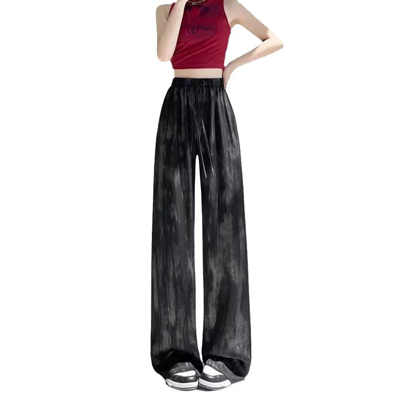 Women's High-Waisted Palazzo Pants in Lightweight, Breathable Fabric