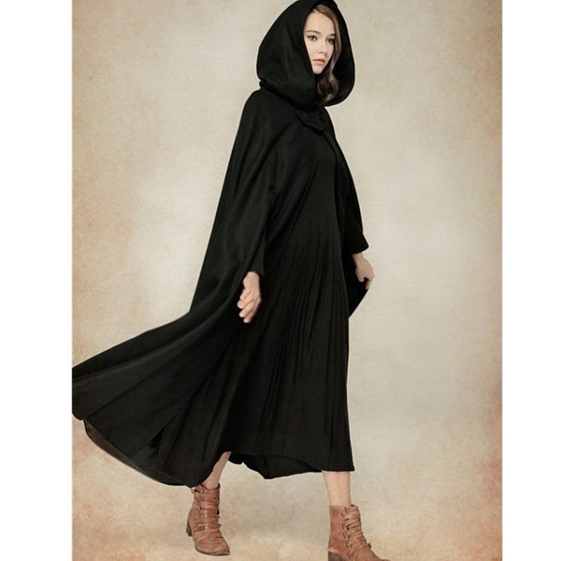 Women's Elegant Hooded Cape