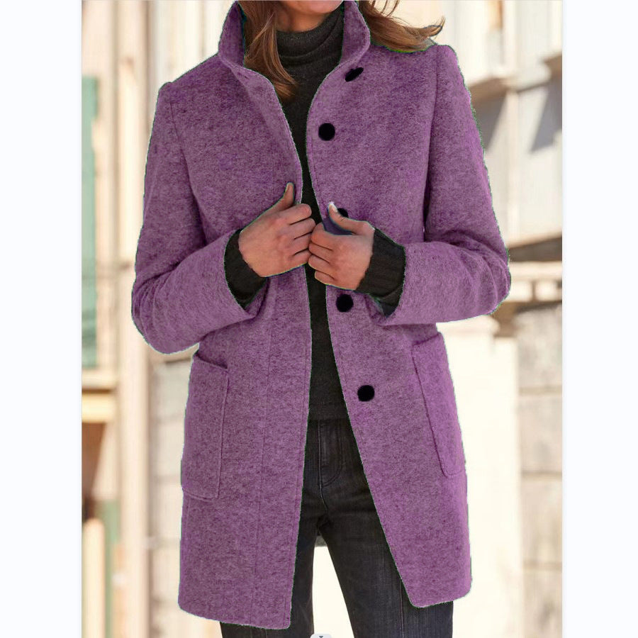 Women's Elegant Wool Coat