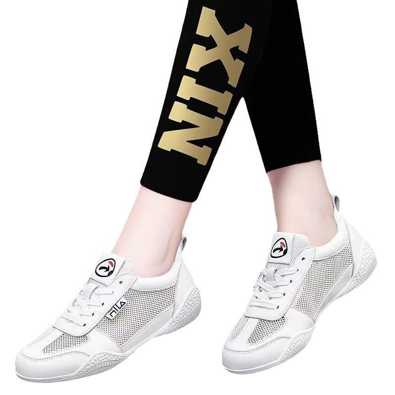 Women's Breathable Casual Sneakers with Elastic Upper and Non-Slip Sole