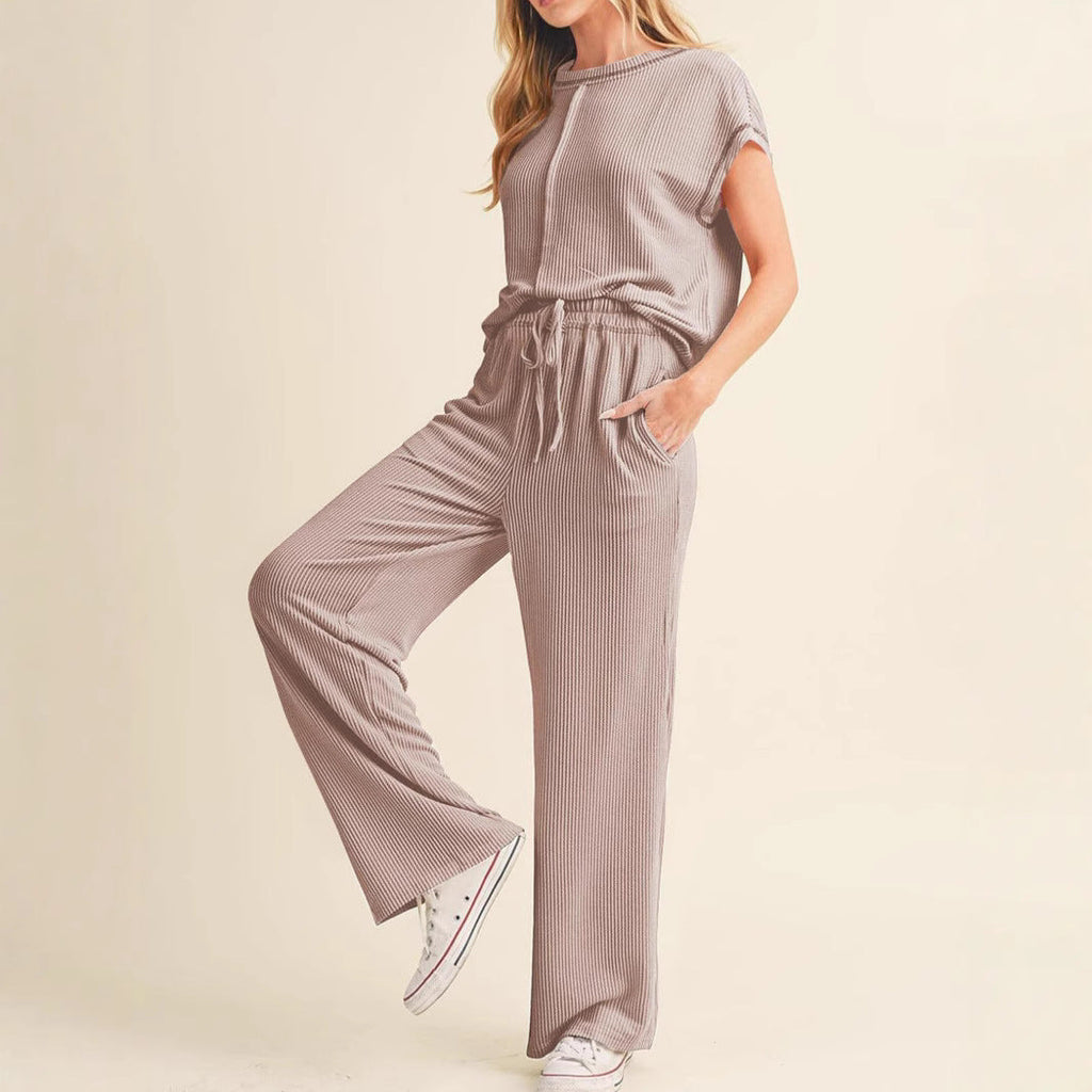 Women's Cozy High-Waisted Lounge Set
