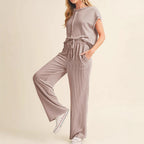 Women's Cozy High-Waisted Lounge Set