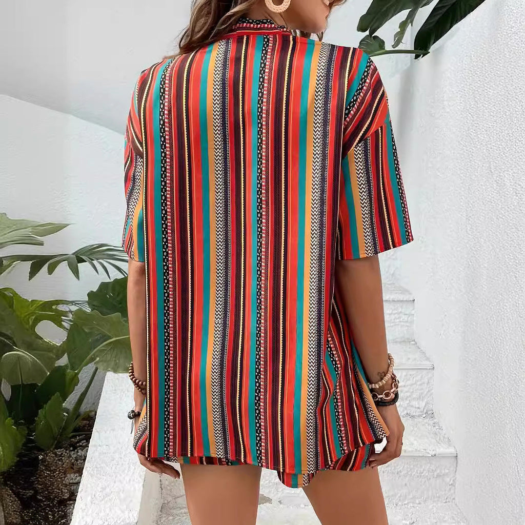 Women's Colorful Resort Outfit
