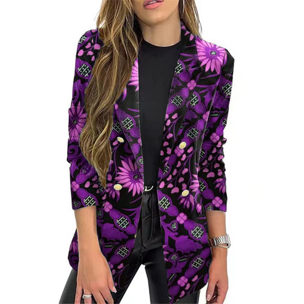 Elegant Floral Blazer