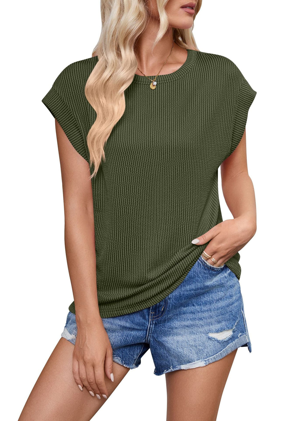 Women's Casual Short-Sleeve Shirt
