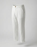 Women's Comfortable Chino Pants with Rolled Hem