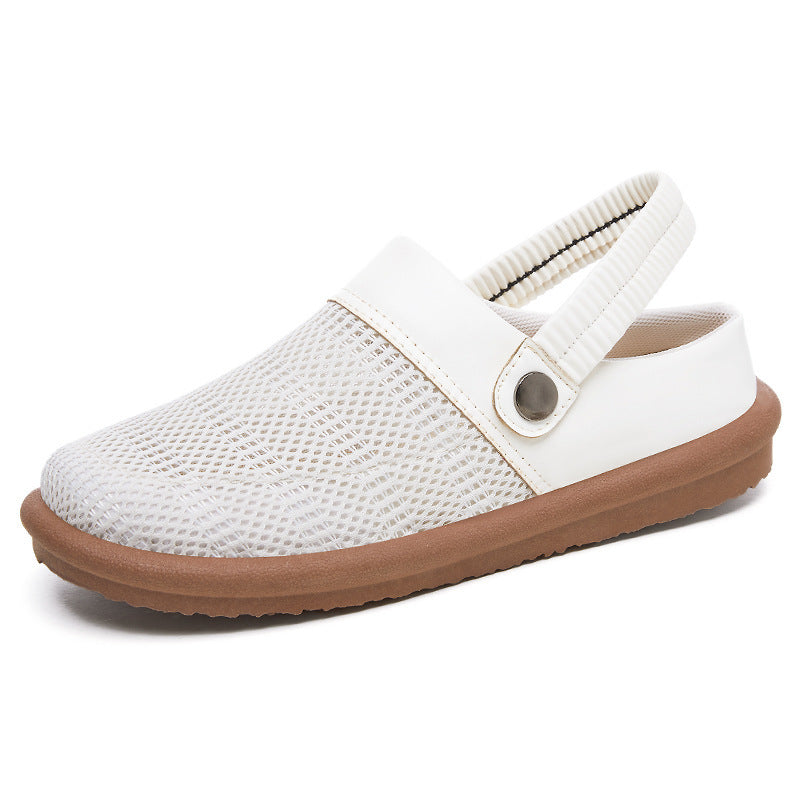 Women's Breathable Clogs with Elastic Strap