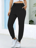 Women's Comfortable Joggers with Elastic Waist and Pockets