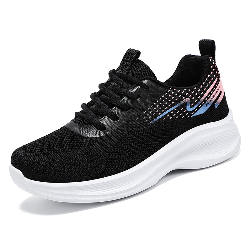 Women's Breathable Sport Sneakers with Non-slip Sole