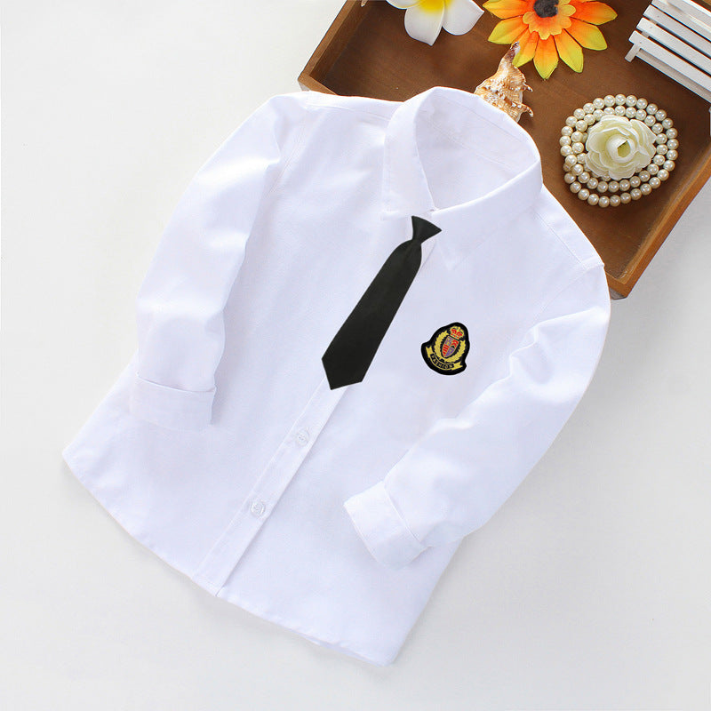 Women's Classic Shirt with Elegant Embroidery