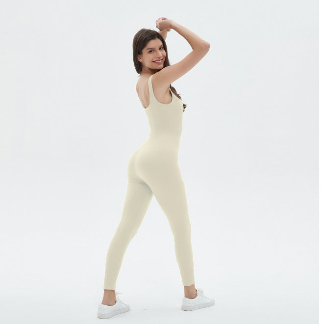 Women's Form-Fitting Spaghetti Strap Jumpsuit