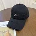 Men's Distressed Casual Baseball Cap