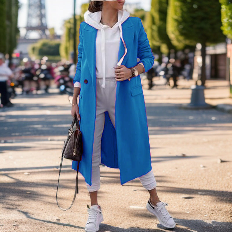 Women's Elegant Longline Blazer