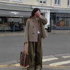 Elegant Wool Overcoat