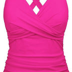 Women's Swimsuit with Wrap Cut and Figure-Flattering Design