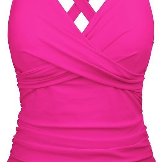 Women's Swimsuit with Wrap Cut and Figure-Flattering Design