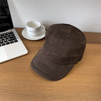 Casual Suede Field Cap