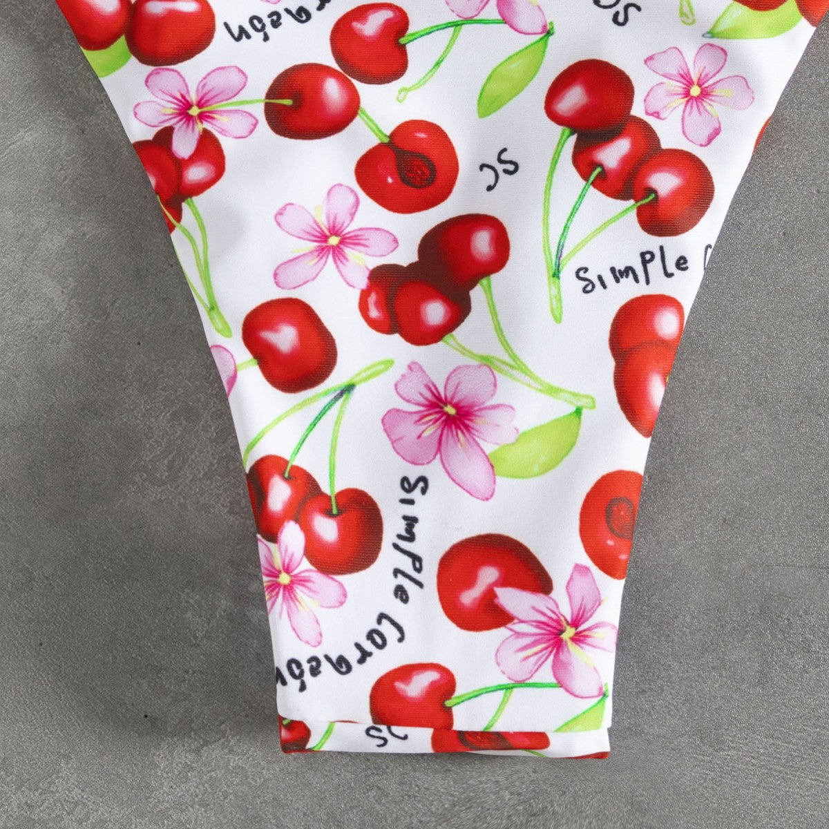 Women's Cherry Print Swimsuit
