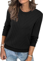 Women's Elegant Striped Sweater