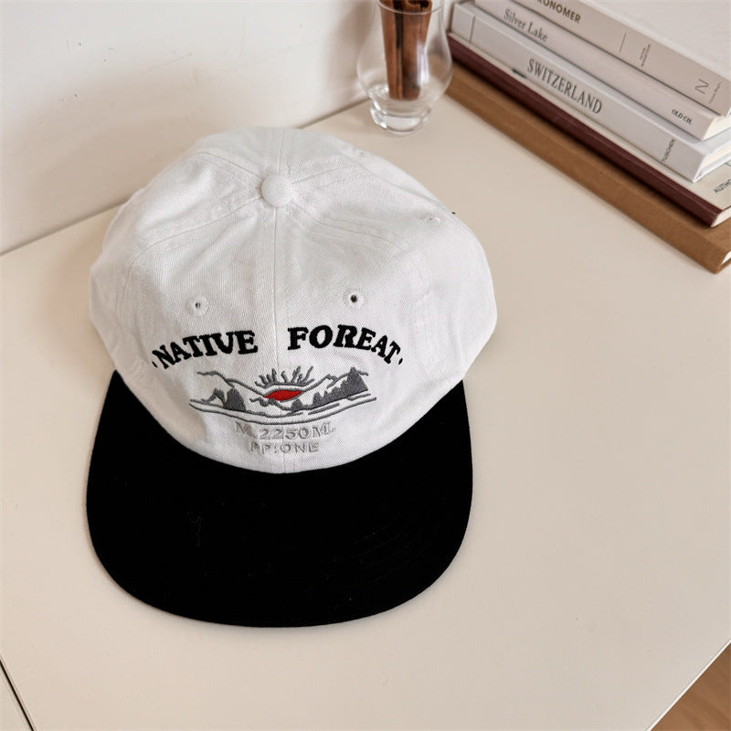 Men's Embroidered Outdoor Adventure Baseball Cap