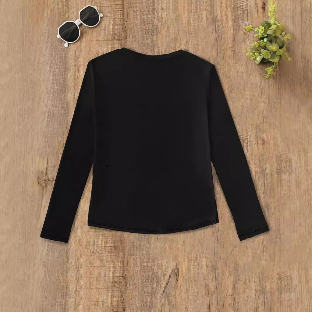 Casual Women's Long-Sleeve Top