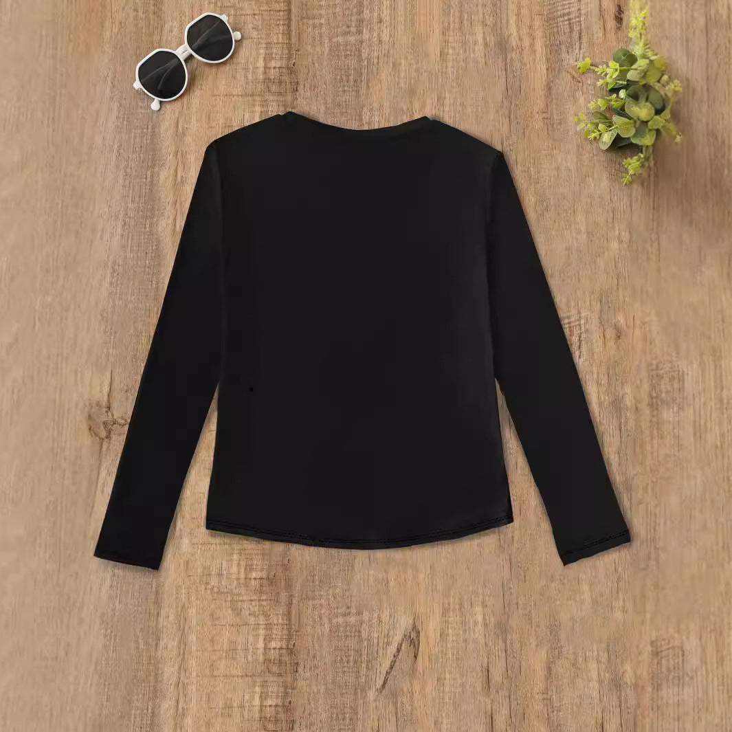 Casual Women's Long-Sleeve Top