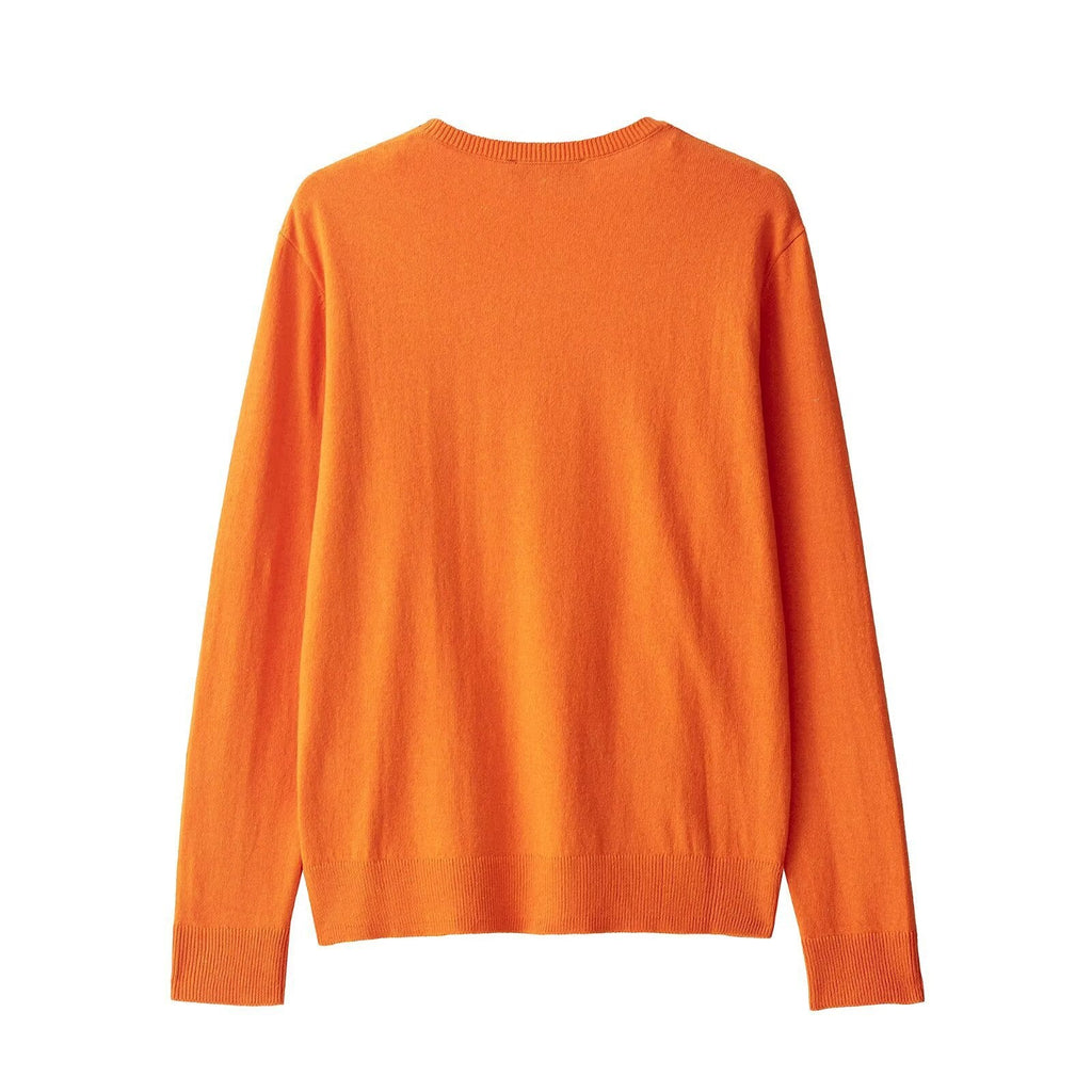 Women's Elegant V-Neck Knit Sweater