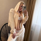 Women's Luxurious Velour Leisure Set