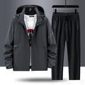 Men's Practical Sports Set with Jacket and Pants