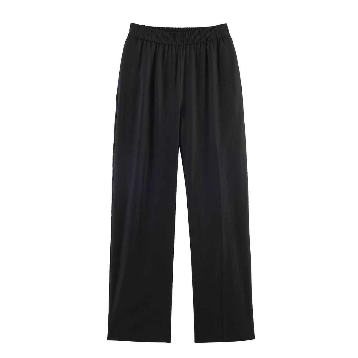 Women's Elegant Loose Culottes with Elastic Waist