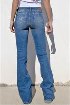 Women's Bootcut Jeans with Pockets