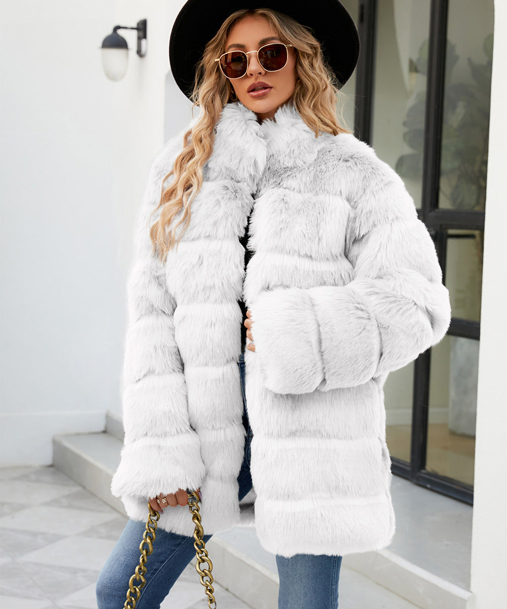 Women's Faux Fur Parka