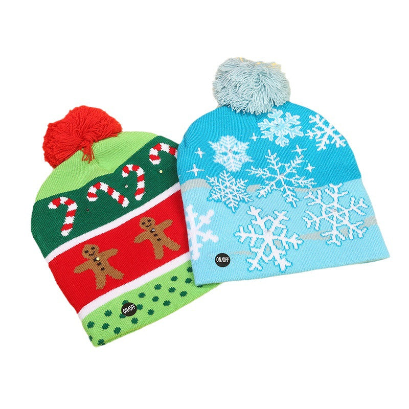 Funny Christmas Hat with LED Lights
