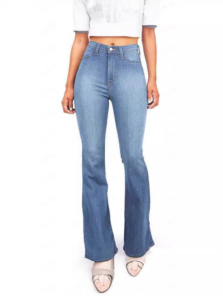 Women's High-Waisted Bootcut Jeans