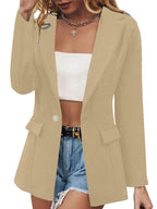 Elegant Structured Blazer Jacket