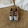 Women's Ballet Flats with Double Strap