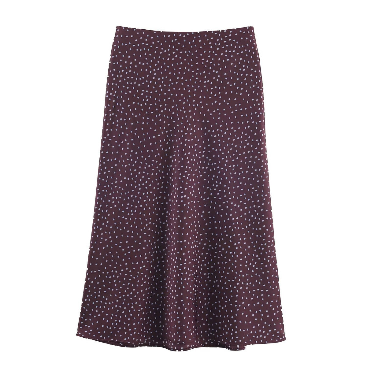 Women's Polka Dot Midi Skirt