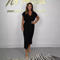 Women's Elegant Overall with V-Neck and Casual Half-Sleeves