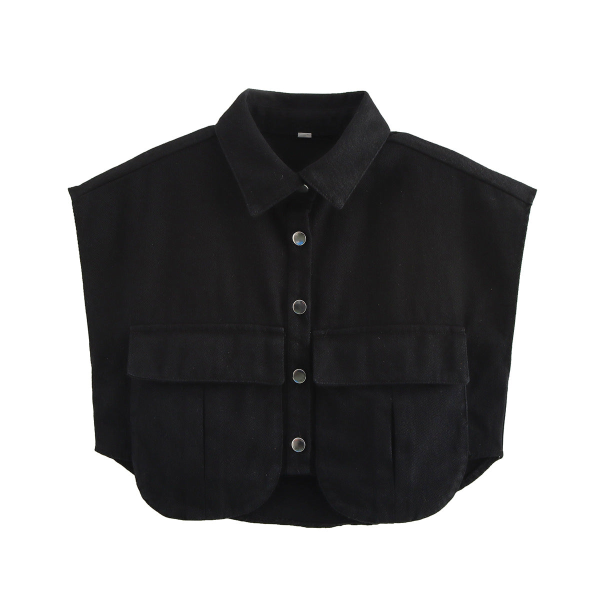 Women's Sleeveless Utility Blouse with Pockets