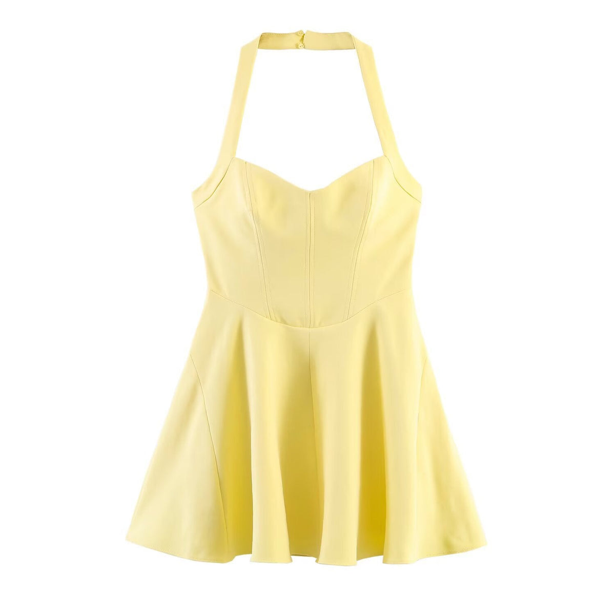 Women's A-Line Halterneck Dress