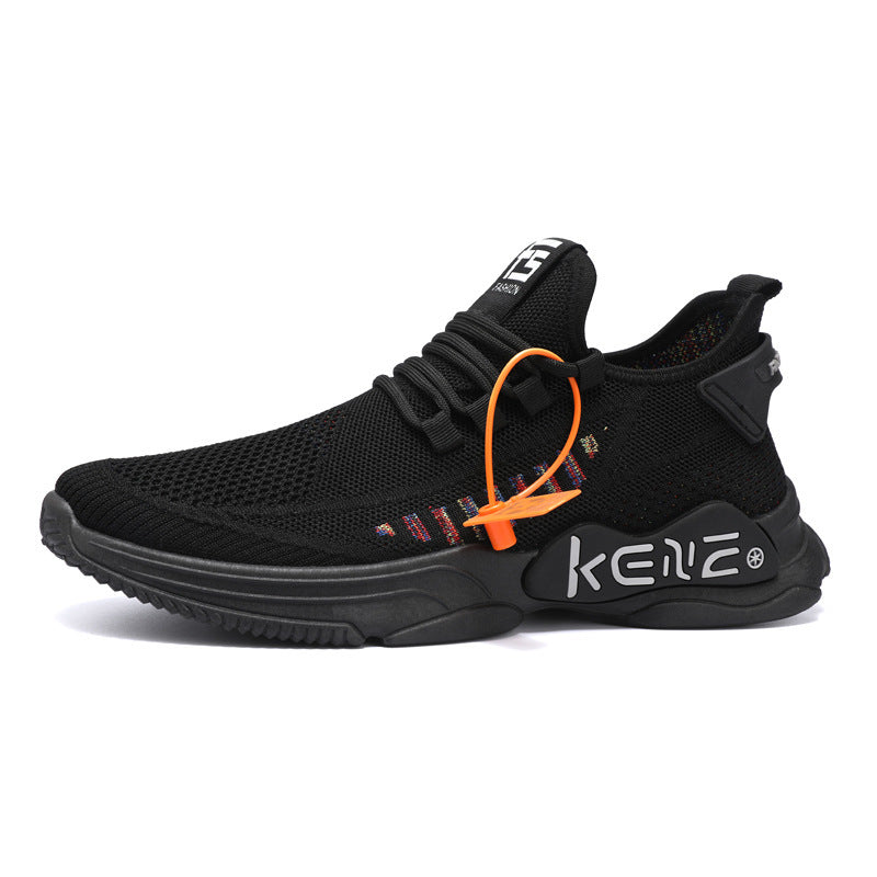 Women's Breathable Casual Sneakers with Elastic Lacing System