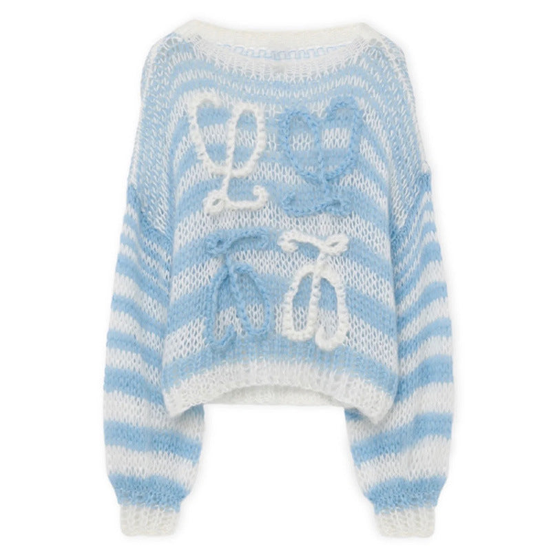 Women's Cozy and Trendy Knit Sweater with Unique Design