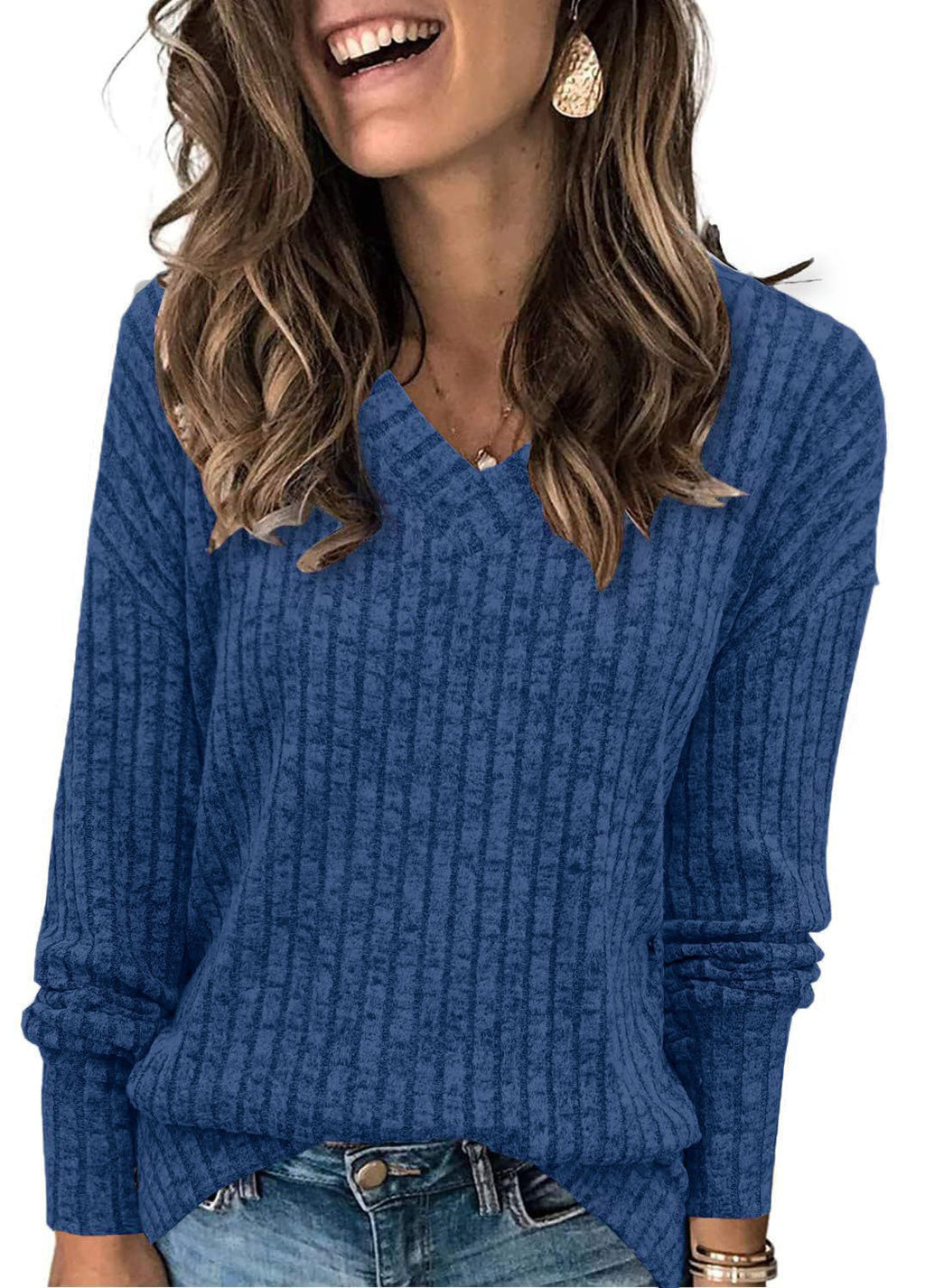 Women's V-Neck Sweater
