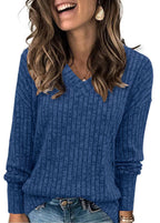 Women's V-Neck Sweater