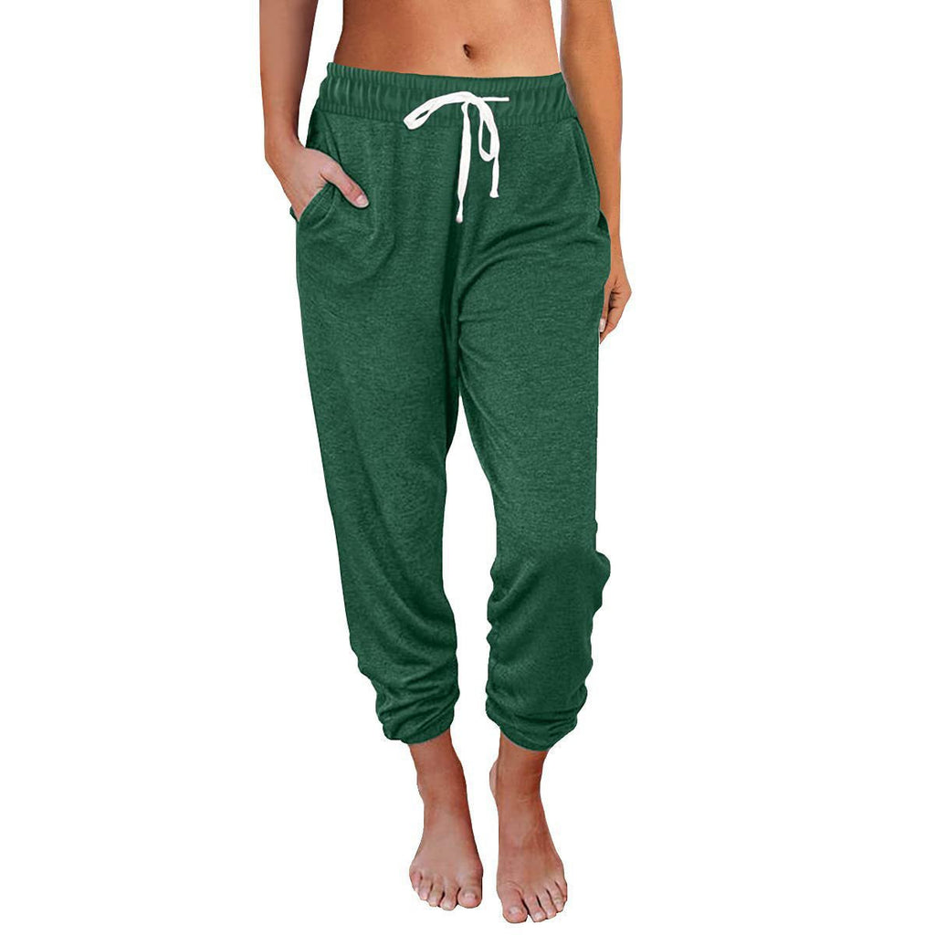 Women's Comfortable Sweatpants with Drawstring and Pockets